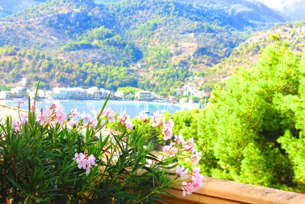 Apartamento Gran Terraza Privada Y Vistas Al Mar Puerto de Sóller Dış mekan fotoğraf